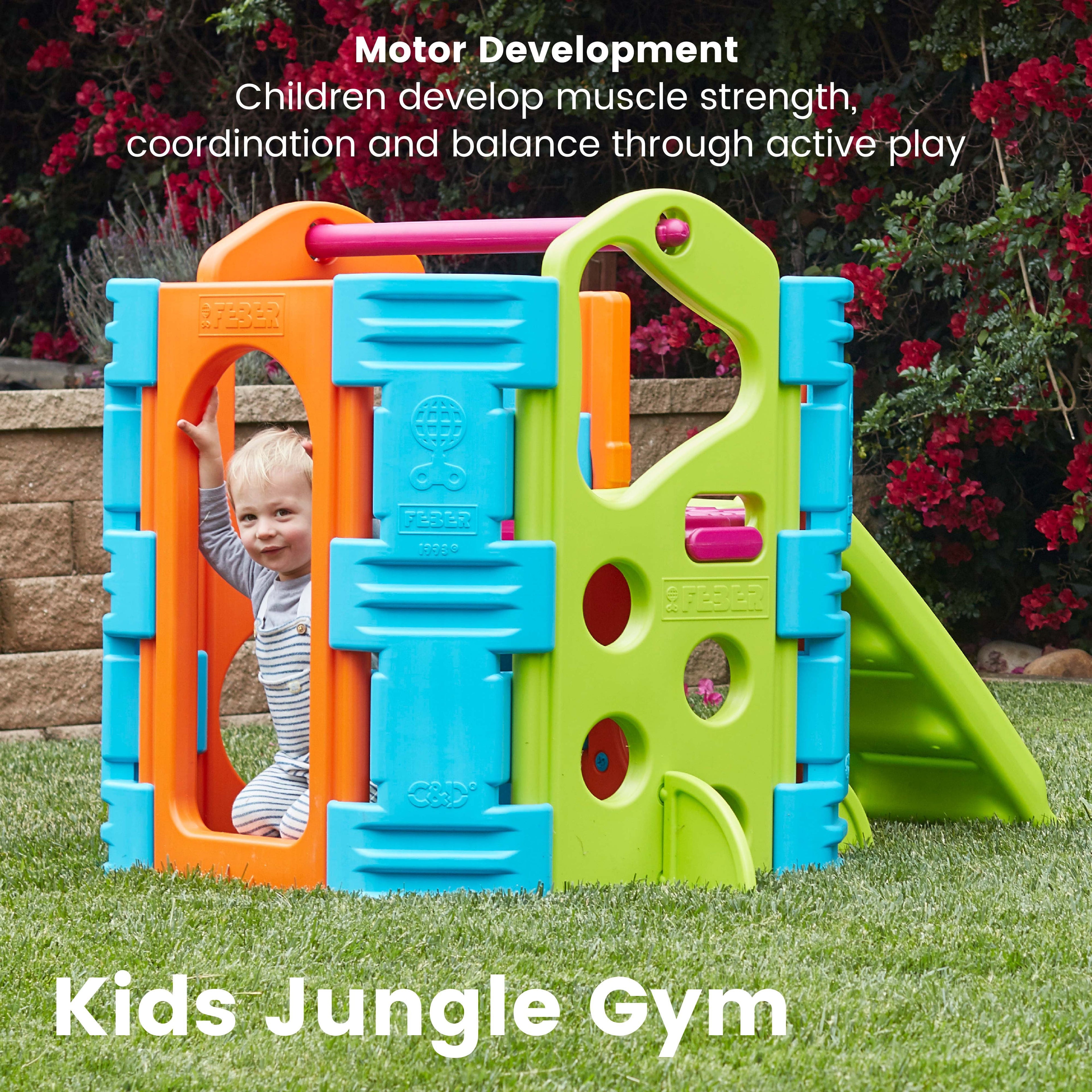 ECR4Kids Activity Park, Play Structure, Vibrant