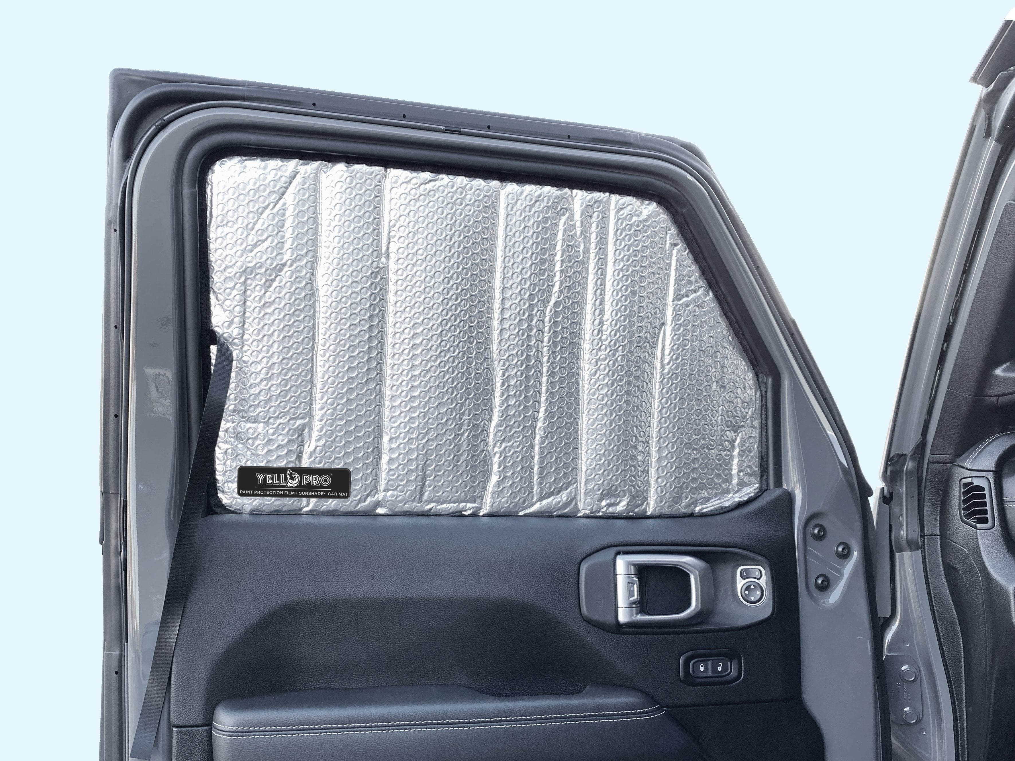 Side Window Front Row Sunshade for 2020-2022 Jeep Gladiator Pickup (Set of 2)