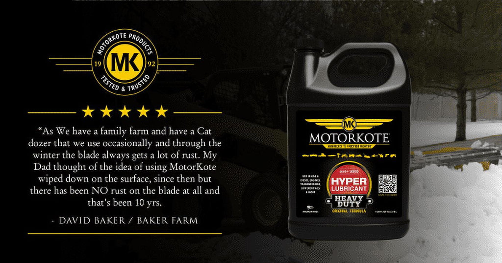 MotorKote Hyper Lubricant 32 oz, Engine Treatment Gas or Diesel lubricant