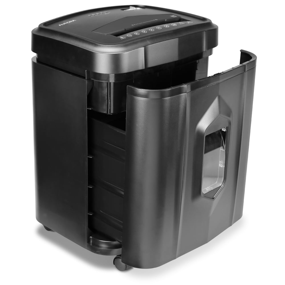 Aurora GB Professional Grade 12-Sheet Micro-Cut Paper and CD/Credit Card Shredder, 10 Minutes Continuous Run Time