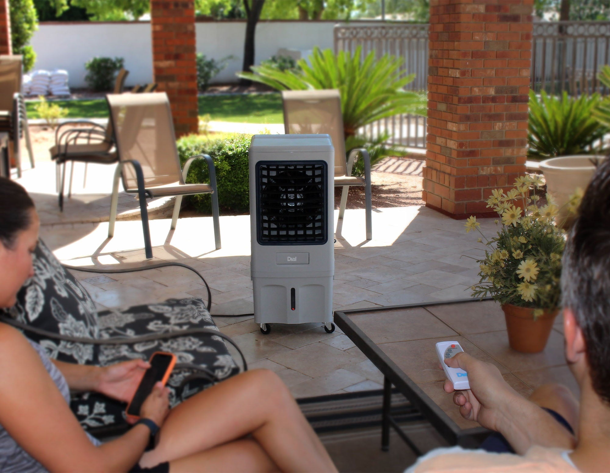 Dial 1350 CFM 3-Speed Portable Evaporative Cooler - Up to 550 sqft
