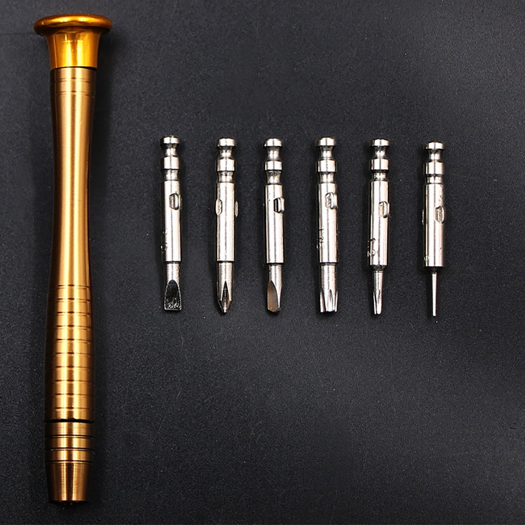PUIYRBS Small Screwdriver Set for Electronics 25 Pc Small Mini Precision Screwdriver Set Watch Jewelry Electronic Repair Tool