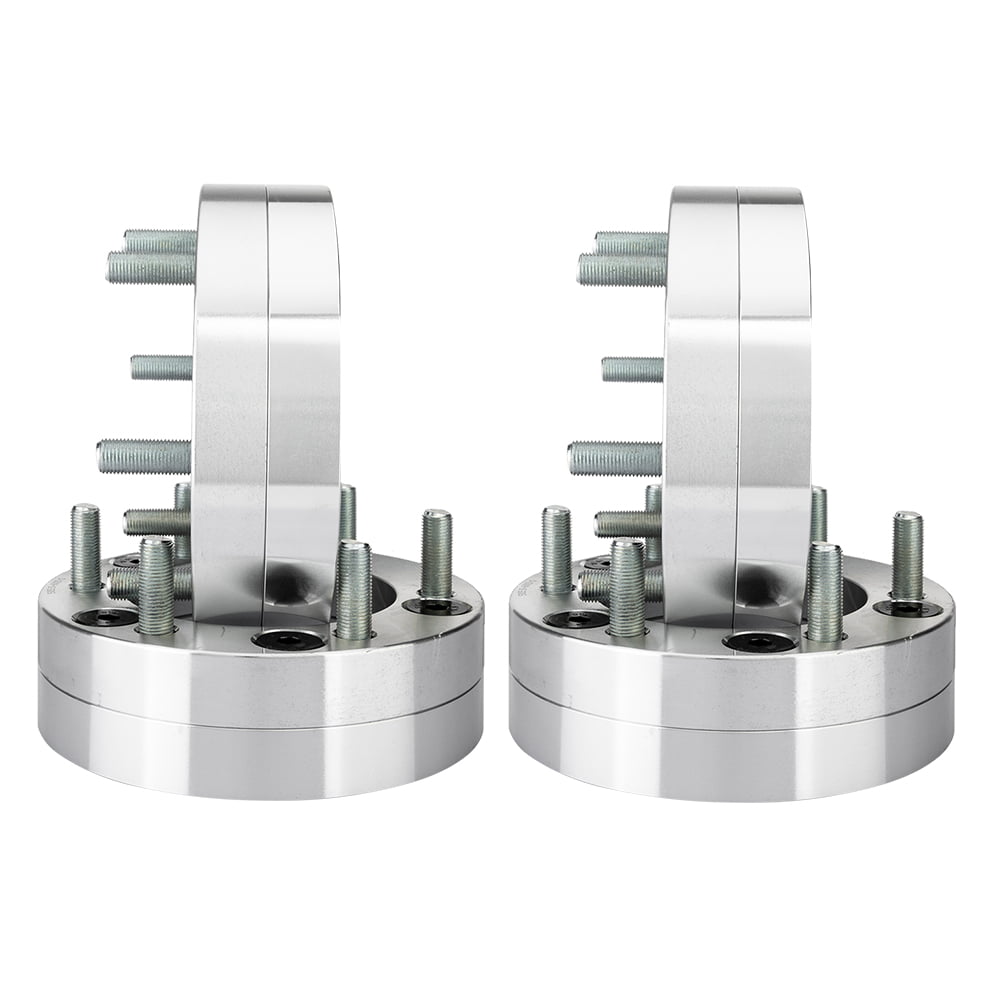 Happydeer 2X Wheel Adapters 5 Lug 5.5 To 6 Lug 5.5 Spacers 5x5.5 To 6x5.5 2" For Jeep Ford