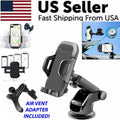 360° Universal Mount Holder Car Stand Windshield For Mobile Cell Phone GPS