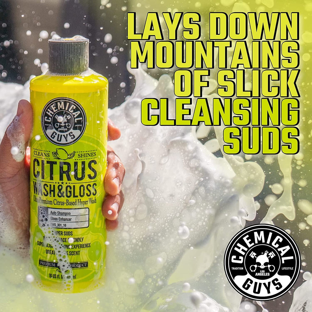 Chemical Guys Citrus Wash & Gloss Concentrated Car Wash (16 oz)