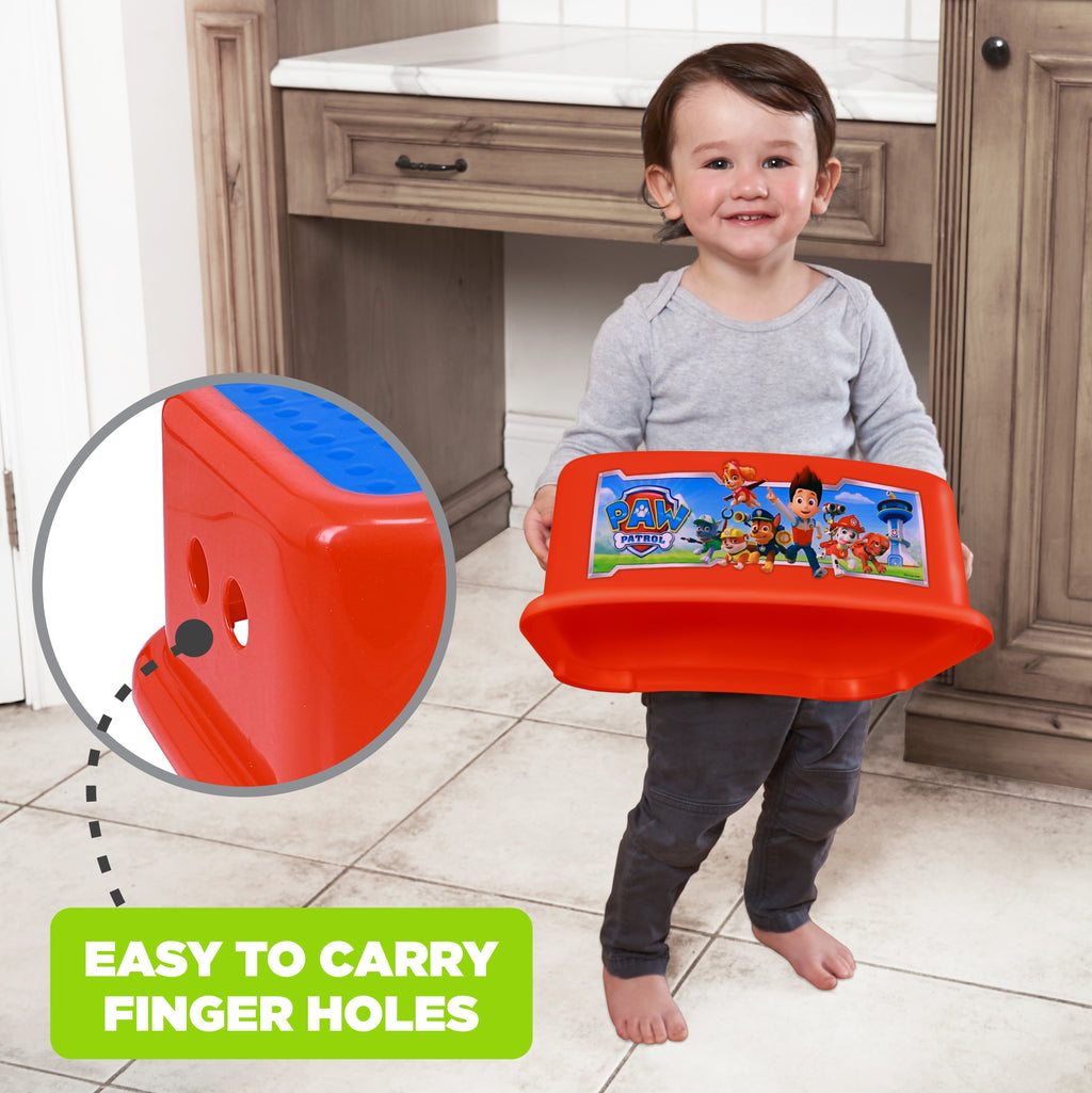 Nickelodeon PAW Patrol Non - Slip Step Stool, Single Step Plastic Stool