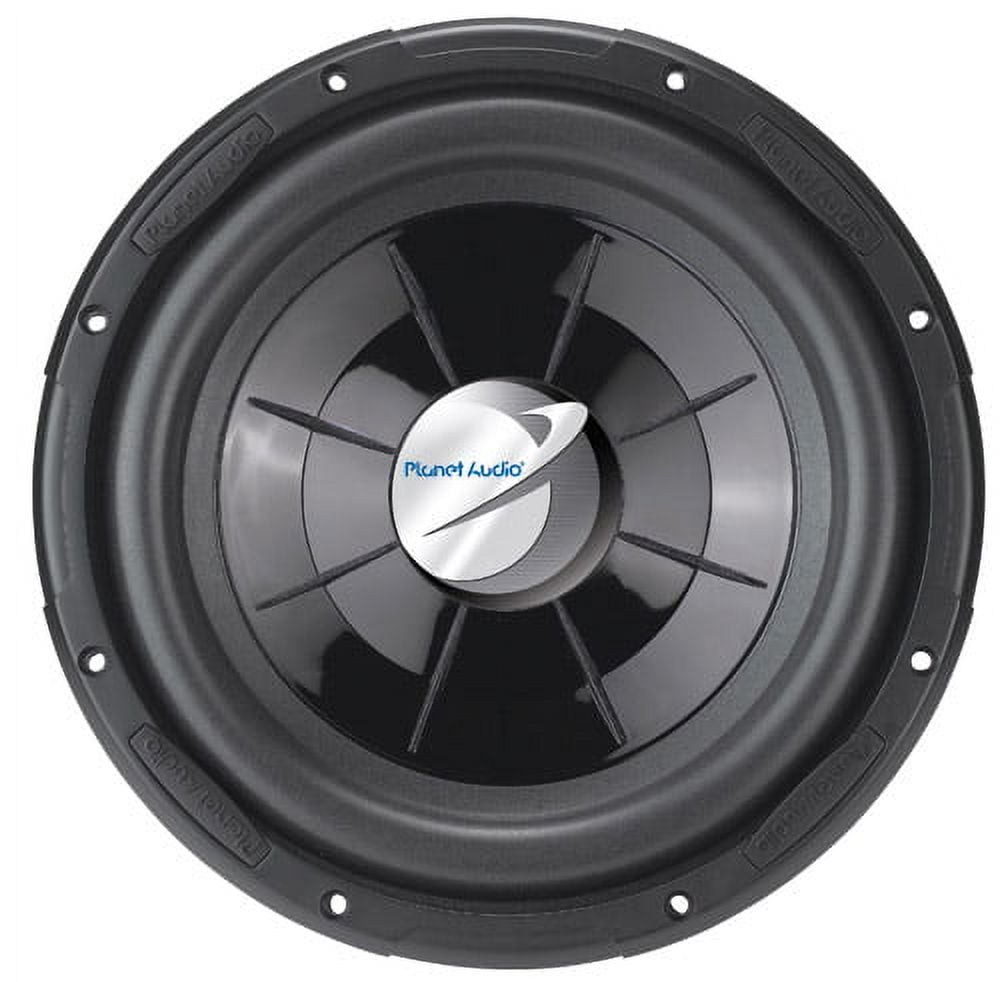 Planet Audio AXIS PX10 | 10 Inch 800W Single 4 Ohm Shallow Slim Subwoofer 10" S4