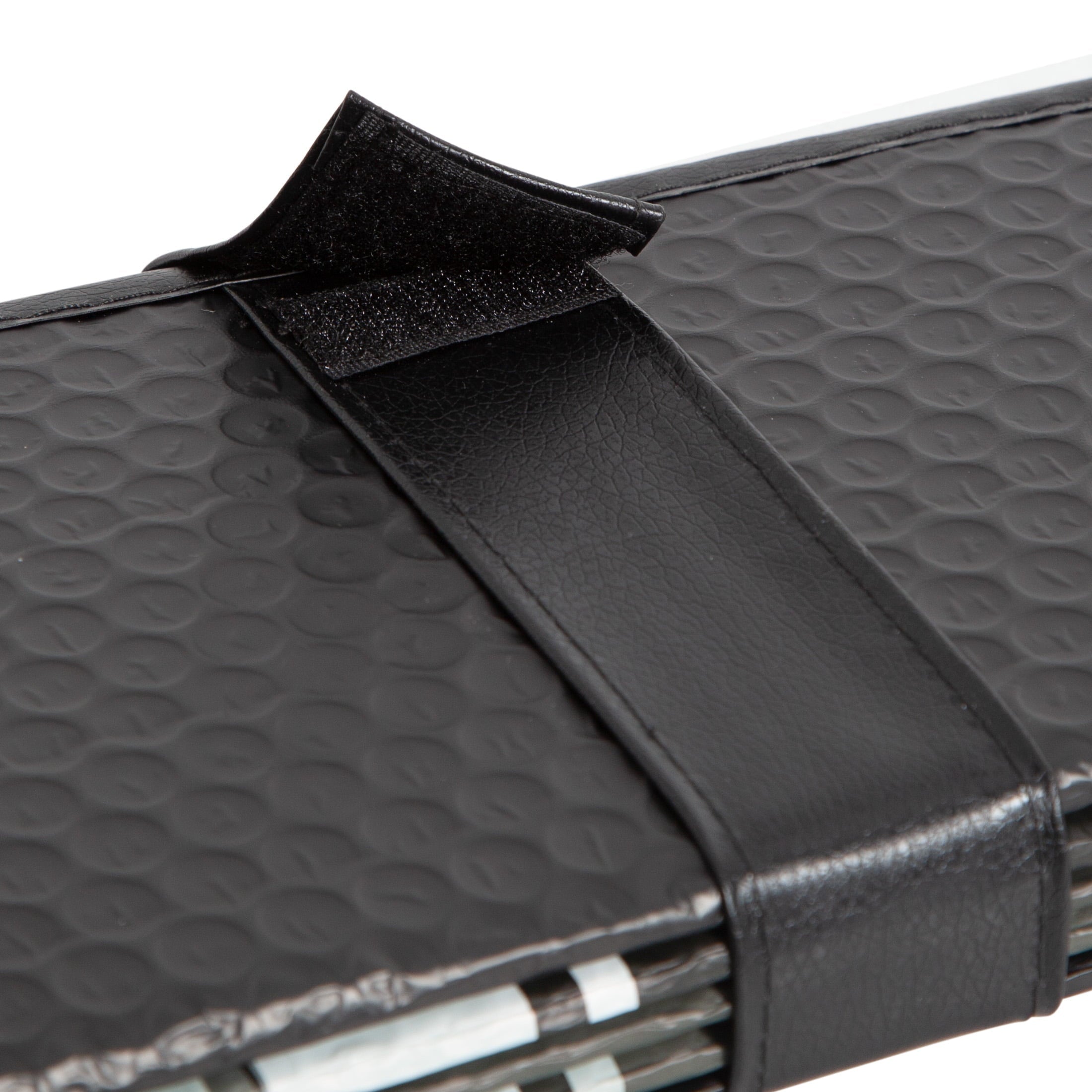 Plasticolor Chevy 58” x 27.5” Universal Fit Accordion Automotive Sunshade, Black, 1 Pc