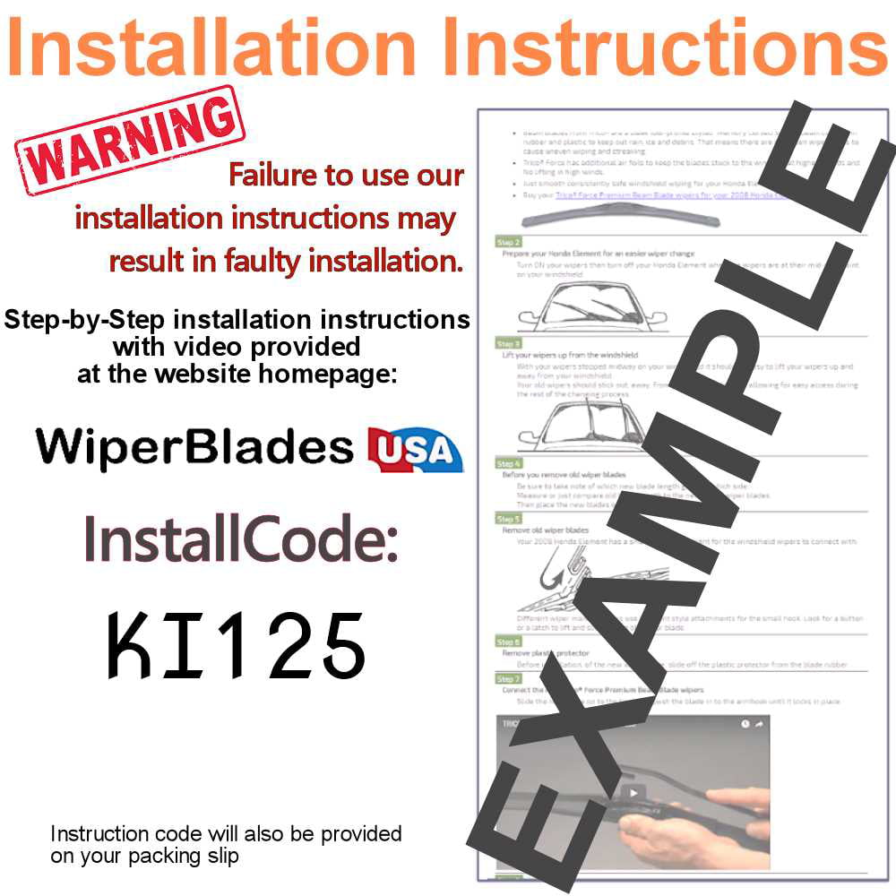 2020 Jeep Gladiator Performance Beam Wipers (Set of 2)