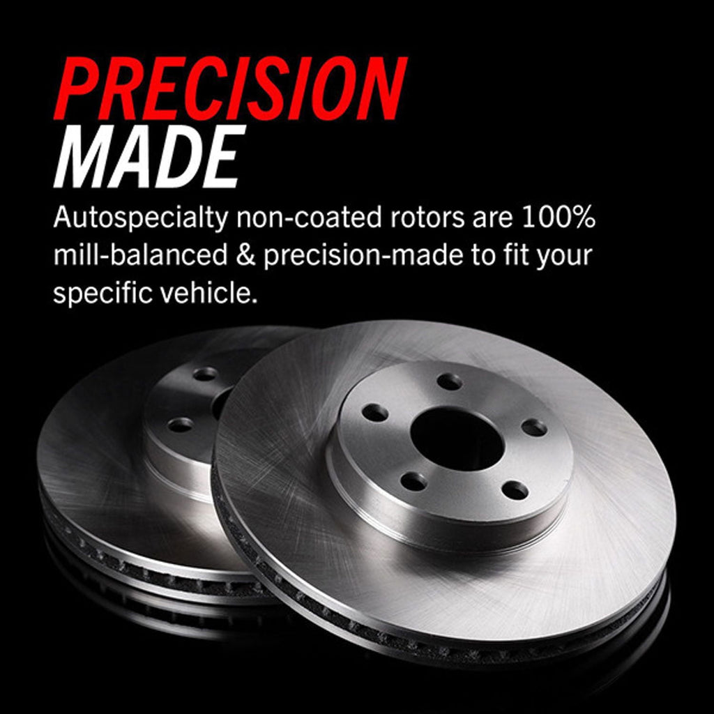 Power Stop Front and Rear Ceramic Brake Pad and Drilled and Slotted Rotor Kit K7931 Fits 2018 Toyota Camry