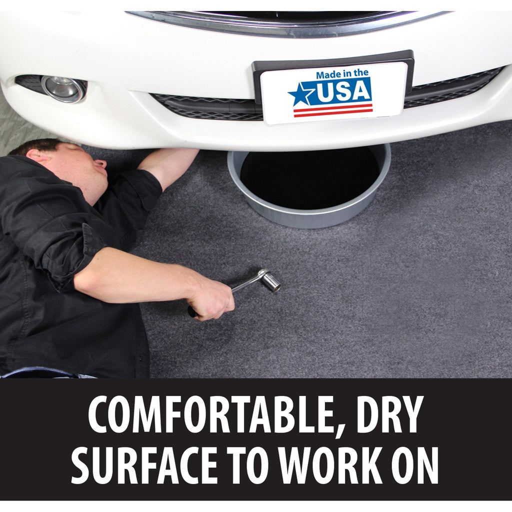 HyperTough Oil Spill Mat 42" x 29";  Model OMCW29423PDQ; Contains Oil Drips and Spills.