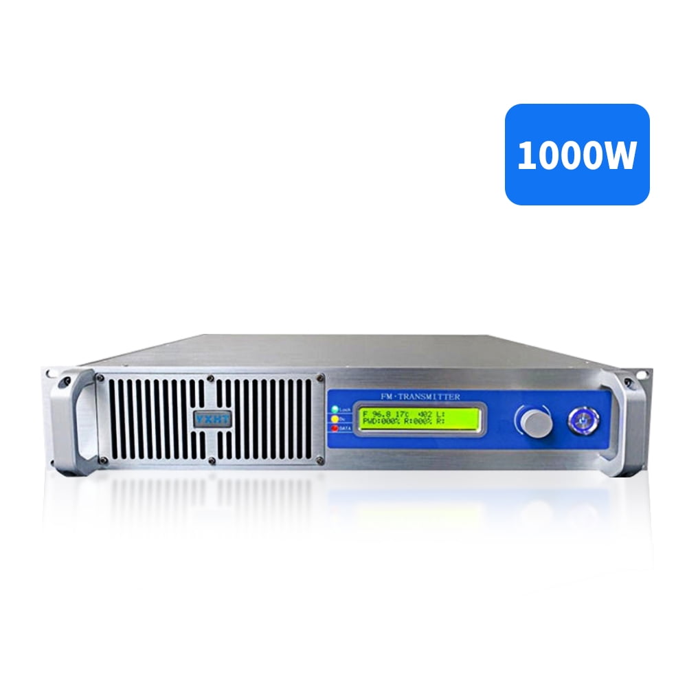 1000W Radio Station FM Church Transmitter, YXHT 1KW Long Range FM Transmitter