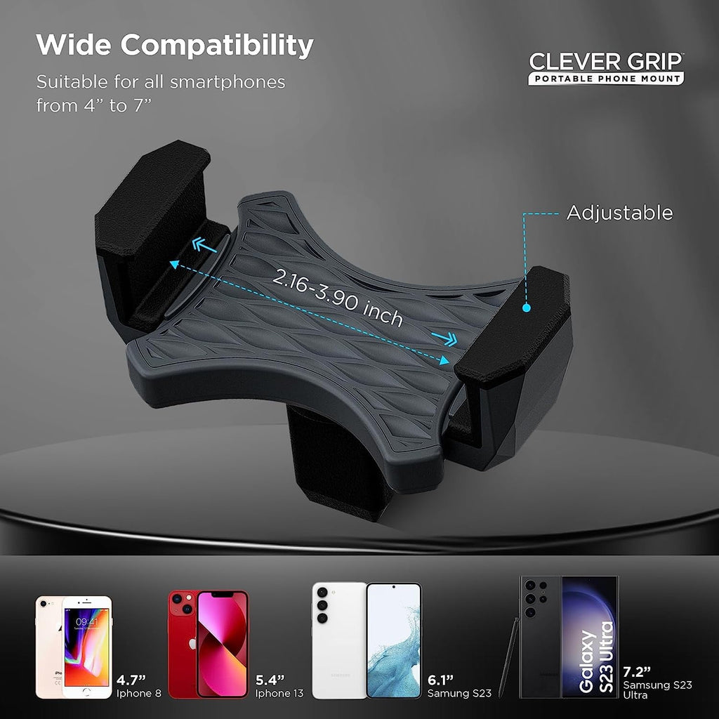 Bell Howell Clever Grip Portable Phone Mount Car Phone Mount As Seen On TV