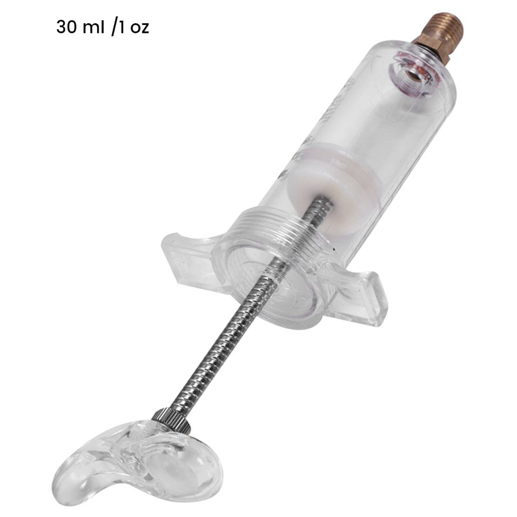 Oil Dye Injector Air Conditioning Injection Tool Hand Air Conditioning Car Oil Injection Dye Injection Tool Premium Durable Liquid Oil Coolant Filler Tube 30ml for Car Accessory