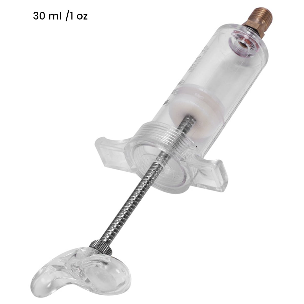 Oil Dye Injector Air Conditioning Injection Tool Hand Air Conditioning Car Oil Injection Dye Injection Tool Premium Durable Liquid Oil Coolant Filler Tube 30ml for Car Accessory