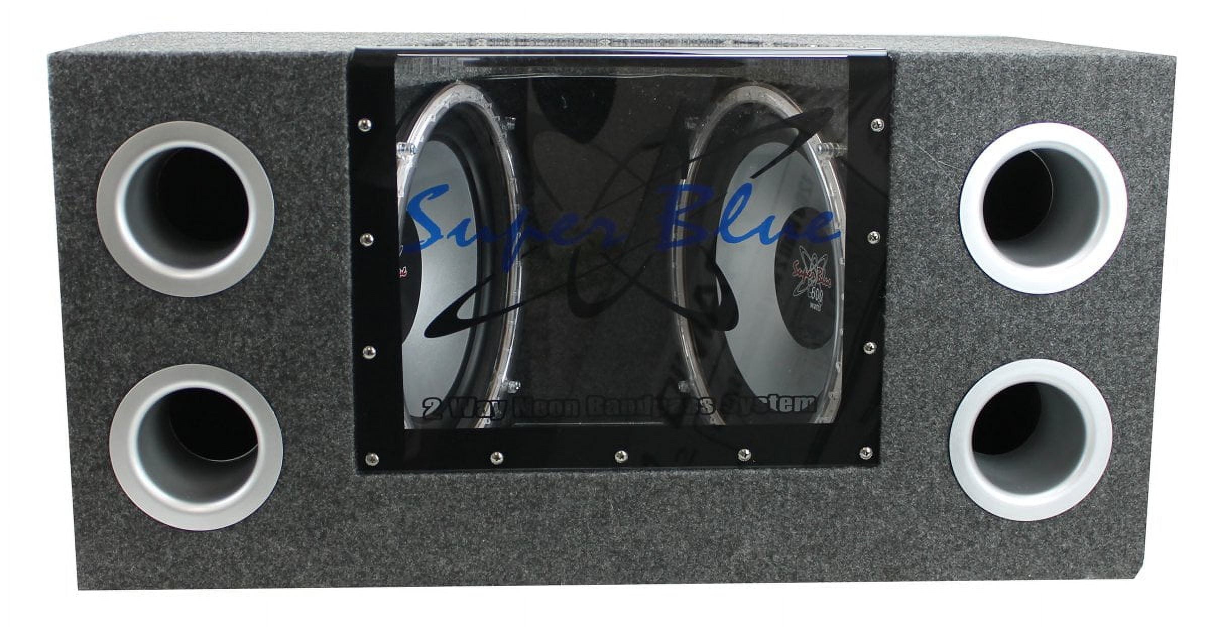 PYRAMID BNPS102 10" 1000W Subwoofer Enclosure Subs Box + Audiopipe Amplifier Amp