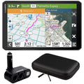 Garmin 010-02748-00 RV 895 8" RV GPS Navigator Bundle with Deco Gear Dual DC12V/24V Electronic Multifunction Car Socket and Deco Gear Hard Shell EVA Case