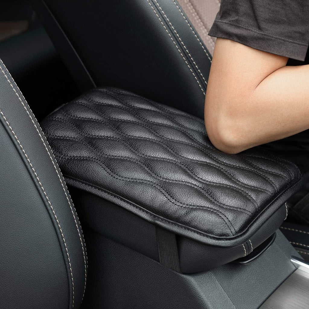 Seven Sparta Car Interior Center Console Cover Armrest Cushion Pad 11.6 x 8.2 in