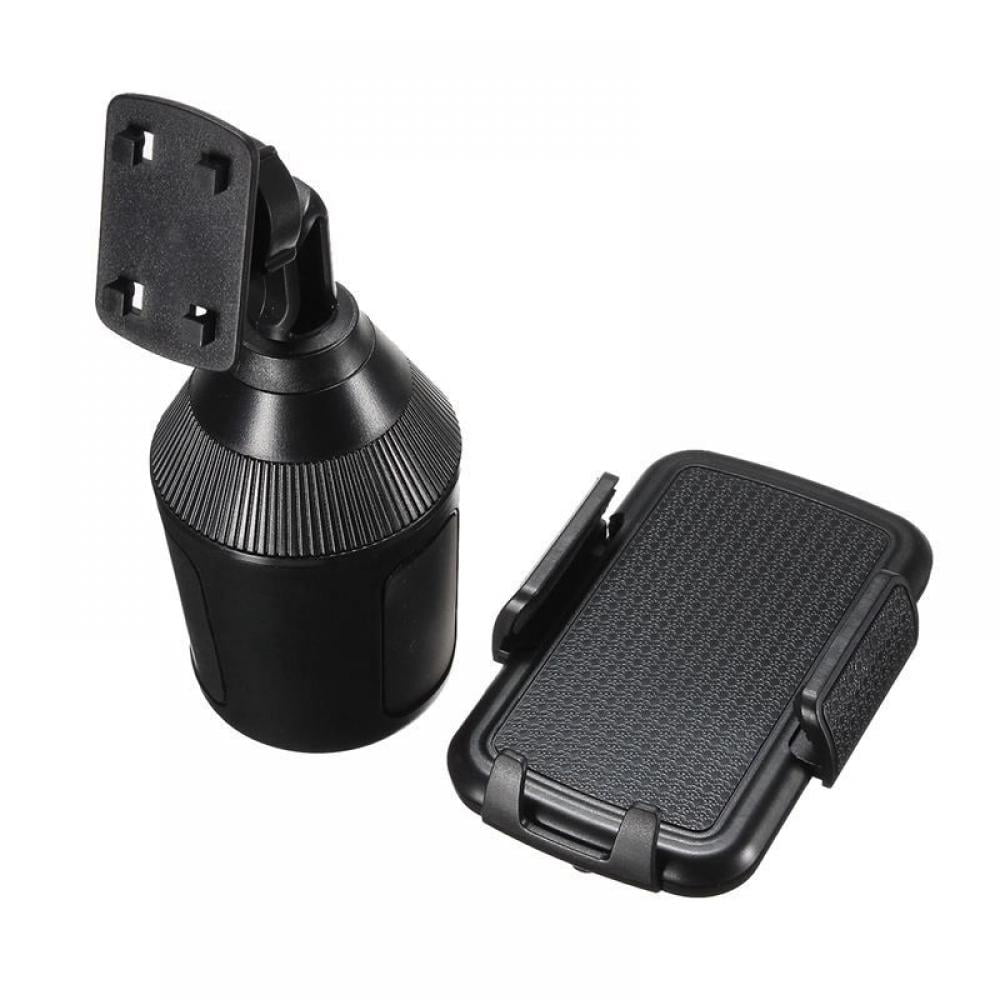 360 Degree Rotatable Adjustable Weather Cup Holder Car Mount Tech Holder for Cell Phone,Black