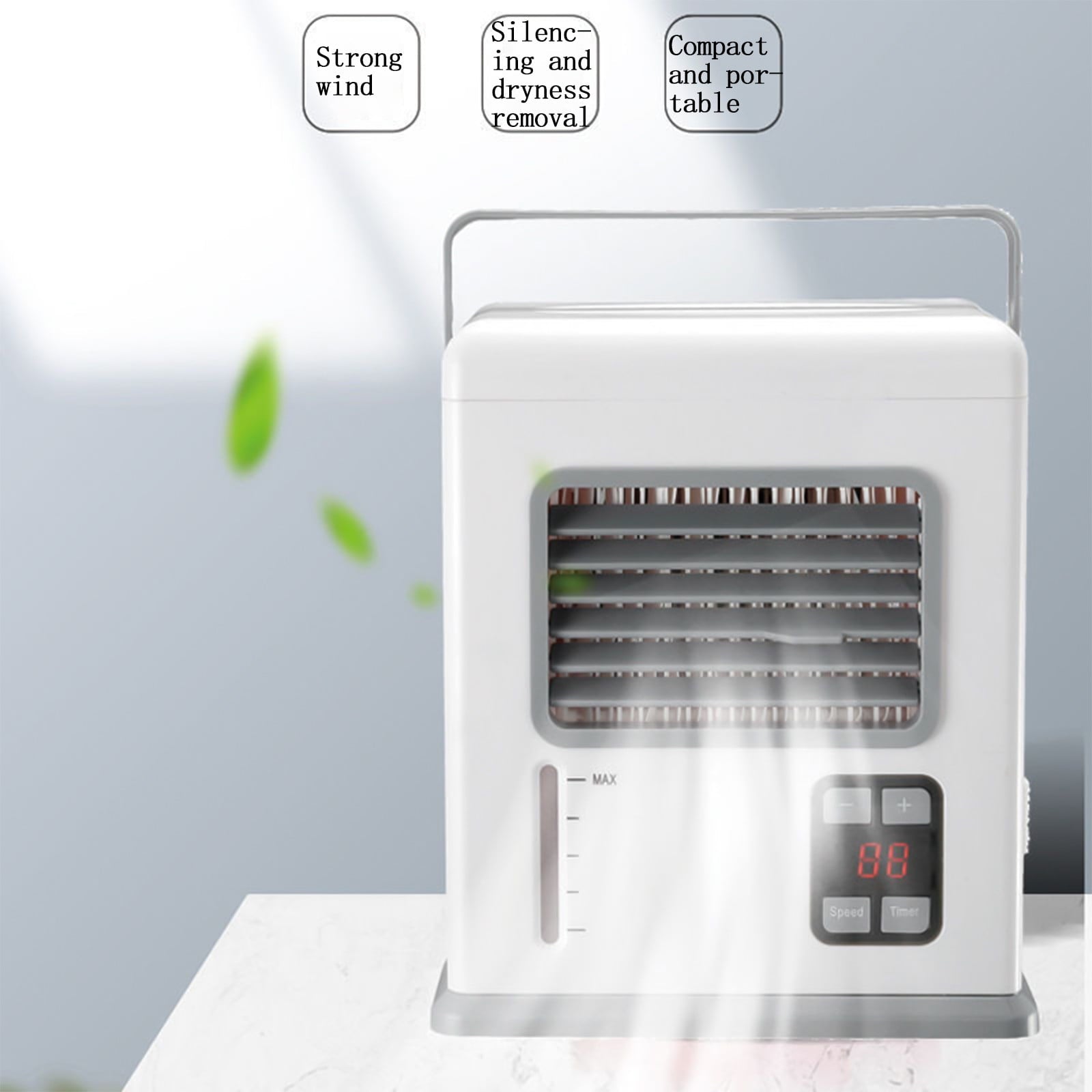 Vikakiooze 2023 Promotion on sale, Portable Air Conditioner, Evaporative Air Cooler In 2 Speed, U/AC Air Persol Conditioner With Timer For Home Office, Bedroom