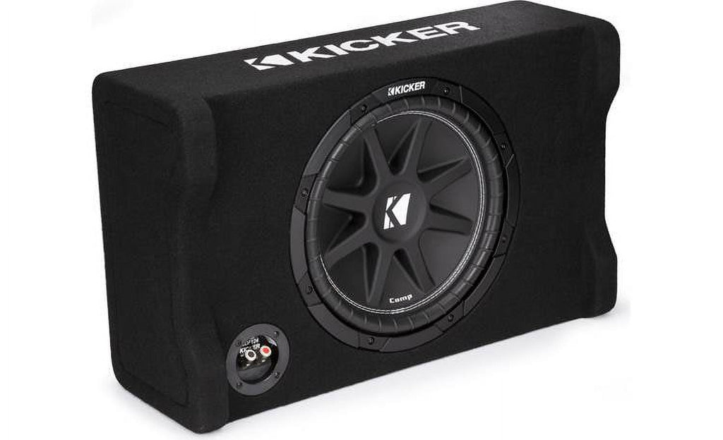 Kicker 48CDF124 Comp 12" Down-Firing Loaded Subwoofer Enclosure