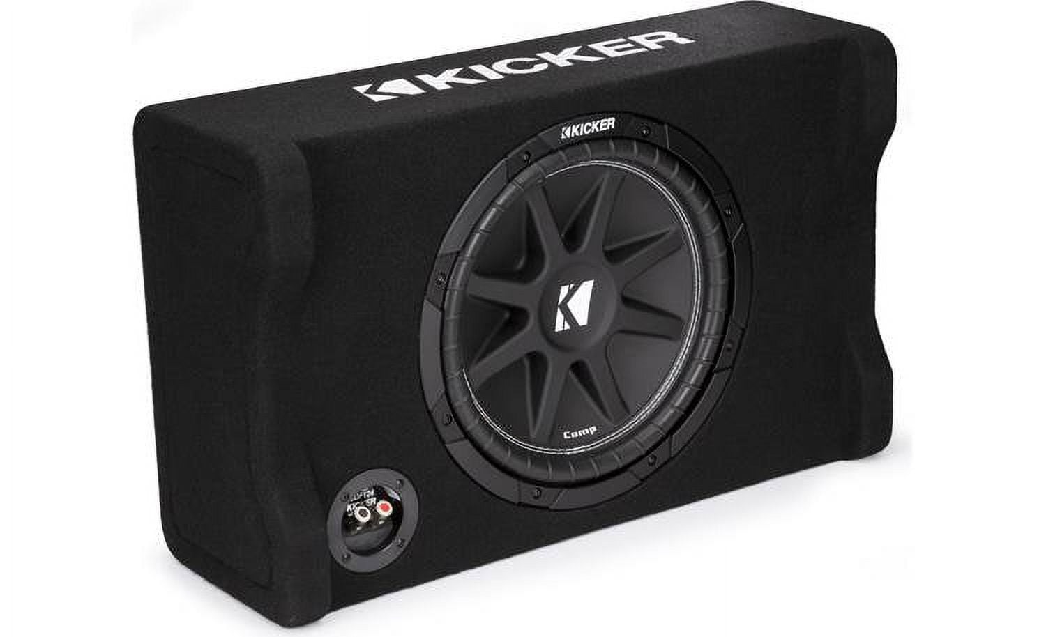 Kicker 48CDF124 Comp 12" Down-Firing Loaded Subwoofer Enclosure