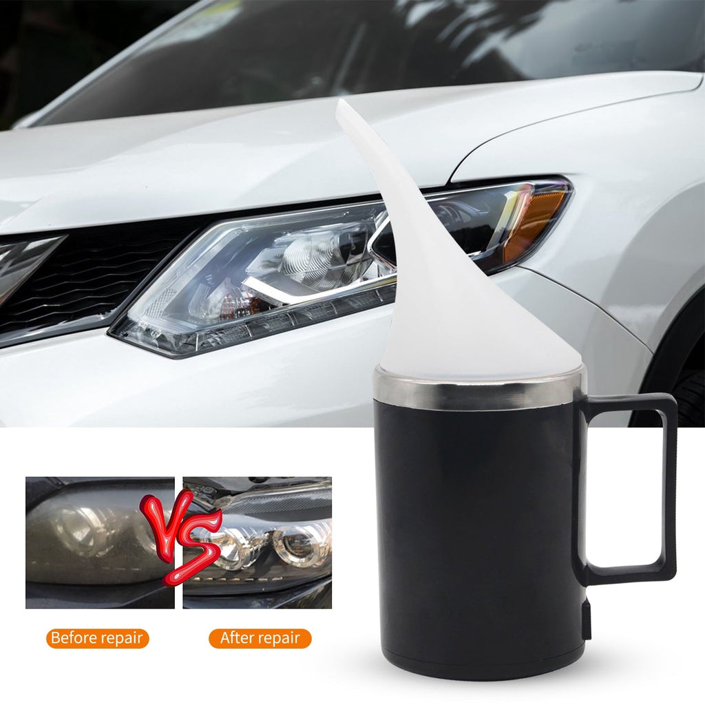 KUNyu 220V Headlight Lens Atomizing Cup Restoration Heating Headlight Lens Polish Tool for Vehicles