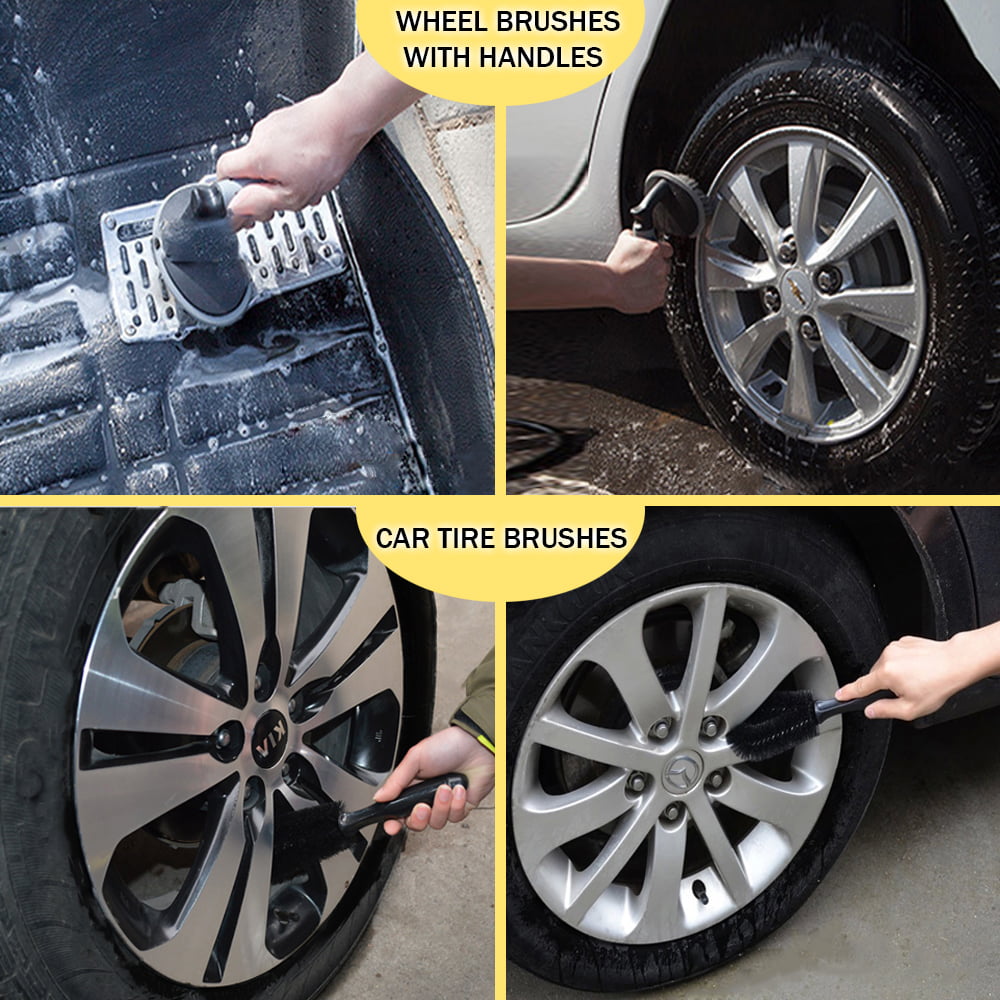 Car Wash Kit, Car Cleaning Tools Kit, Detailing Interiors Premium Microfiber Cleaning Cloth