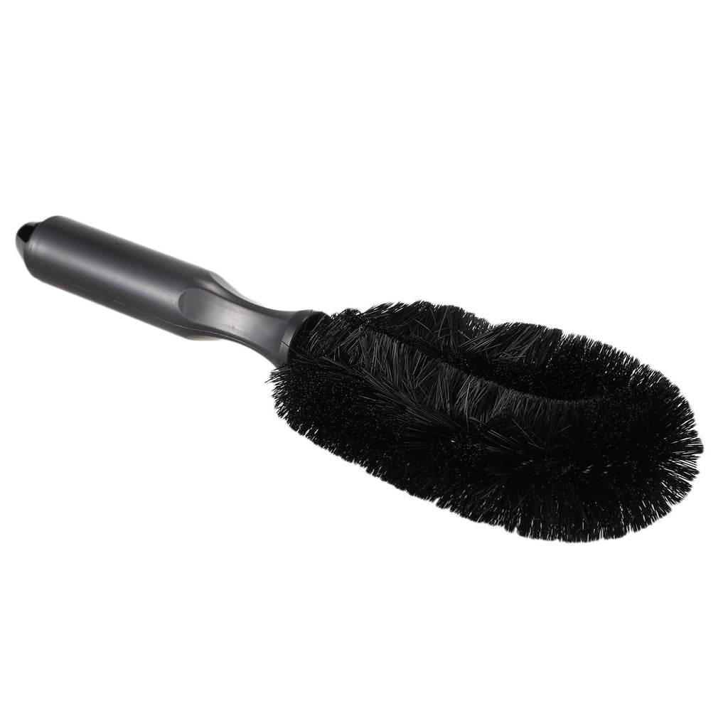 Black Car Auto Wheel Tire Rim Brush Wash Cleaning Tool 10.6" Long