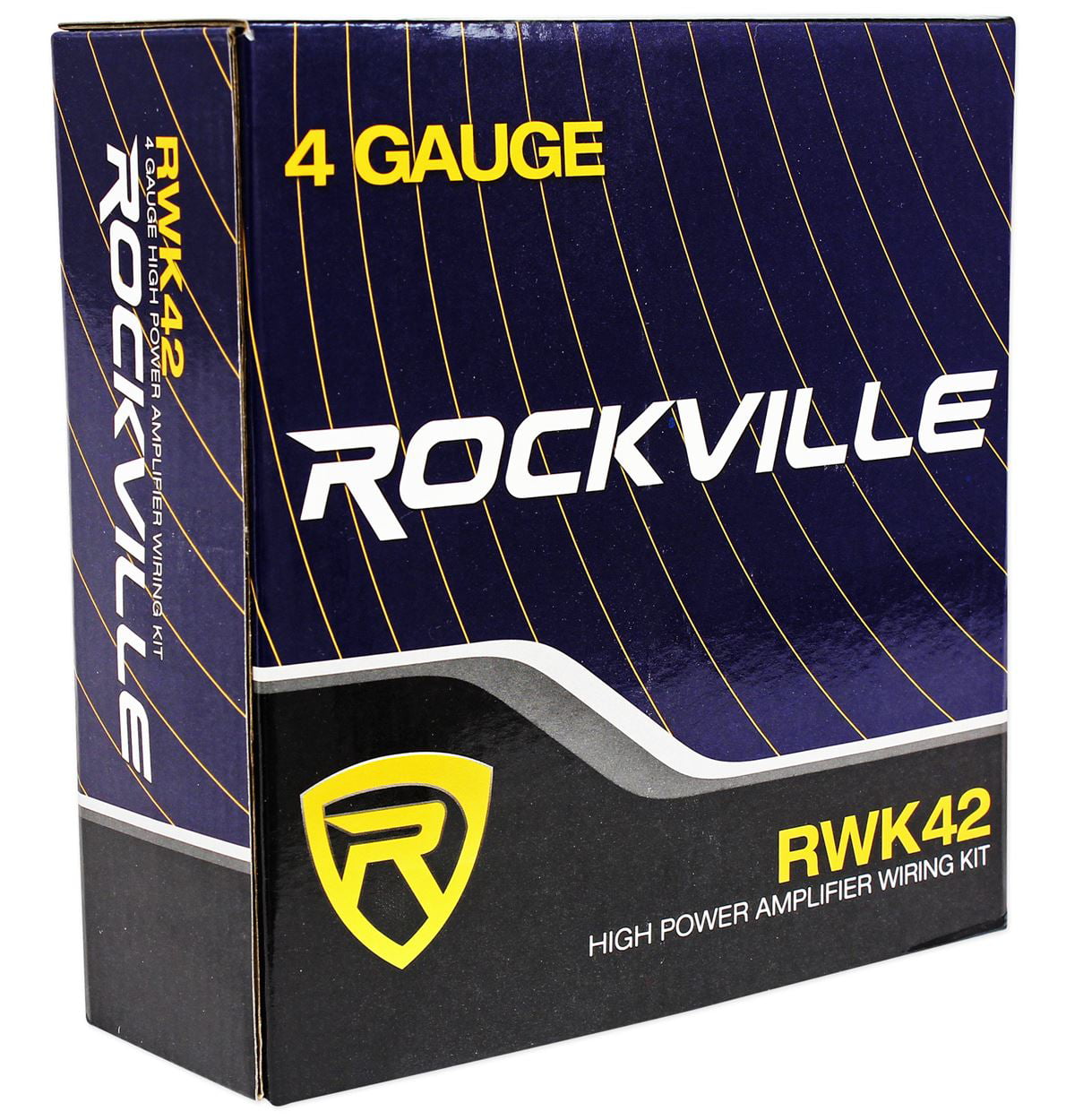 (4) Rockville RV68.3A 6x8" Car Speakers+Amplifier+Powered Hidden Spare Tire Sub