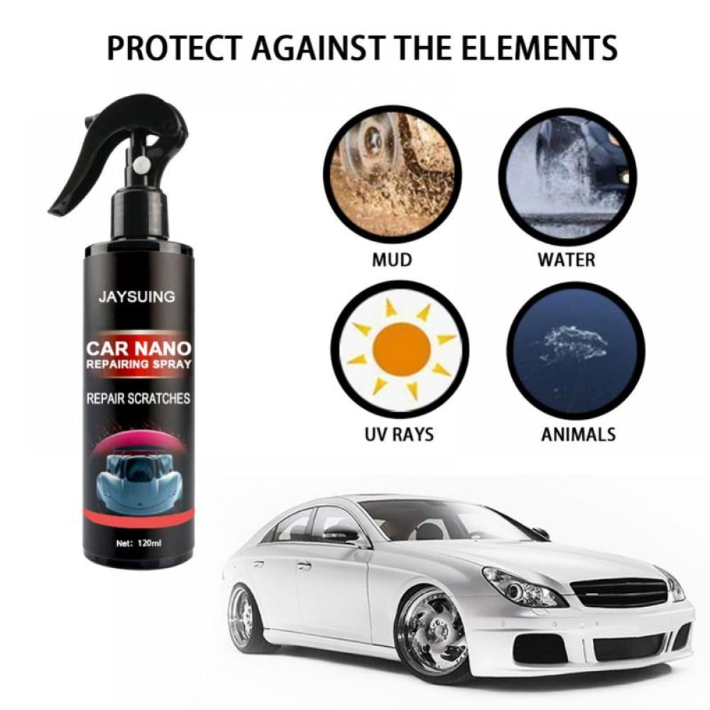 Quick Waterless Detailer Spray for Car Detailing, Advanced Car Wax, Premium Ceramic Coating, Long Lasting and Easy to Use, Safe on All Surfaces, Car Wash Kit & Dust Remover
