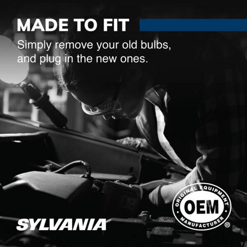 SYLVANIA 9006XS SilverStar High Performance Halogen Headlight Bulb, (Pack of 2)