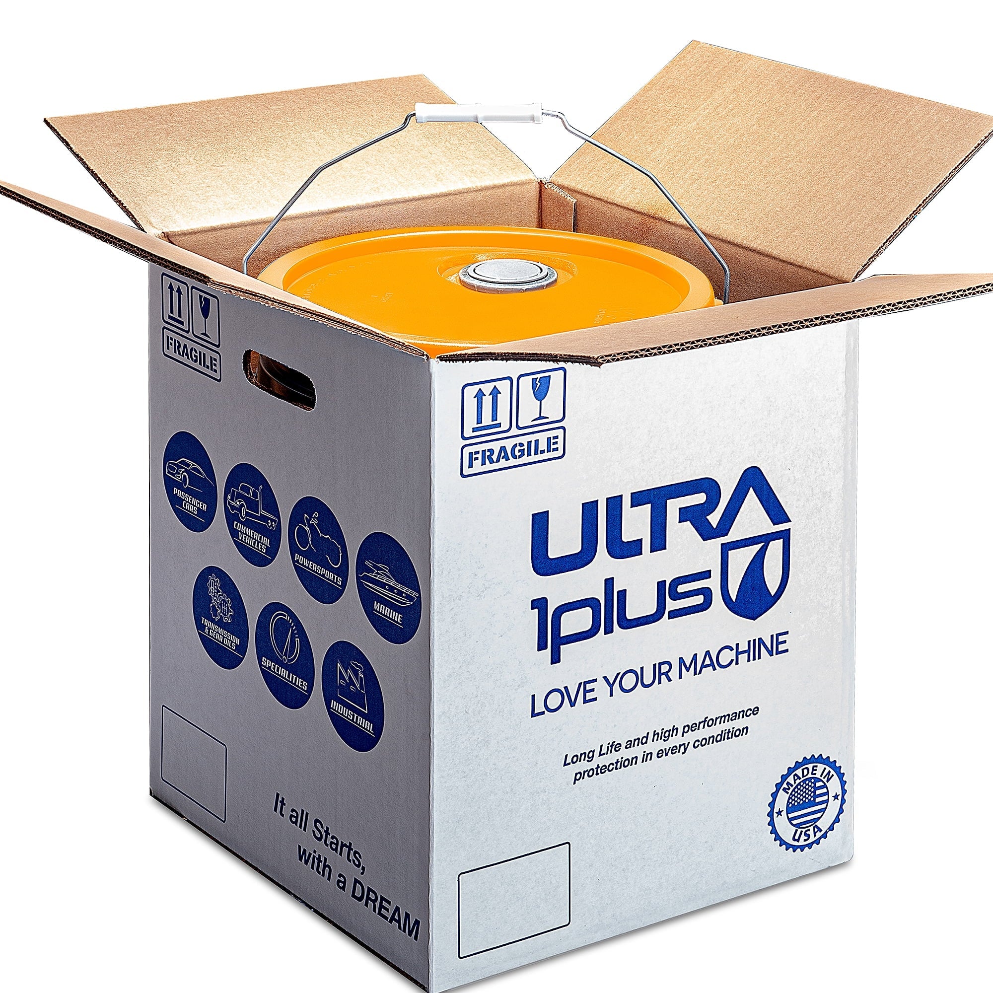 Ultra1Plus™ SAE 80W-140 Synthetic Gear Oil, API GL-5 | 5 Gallon Pail