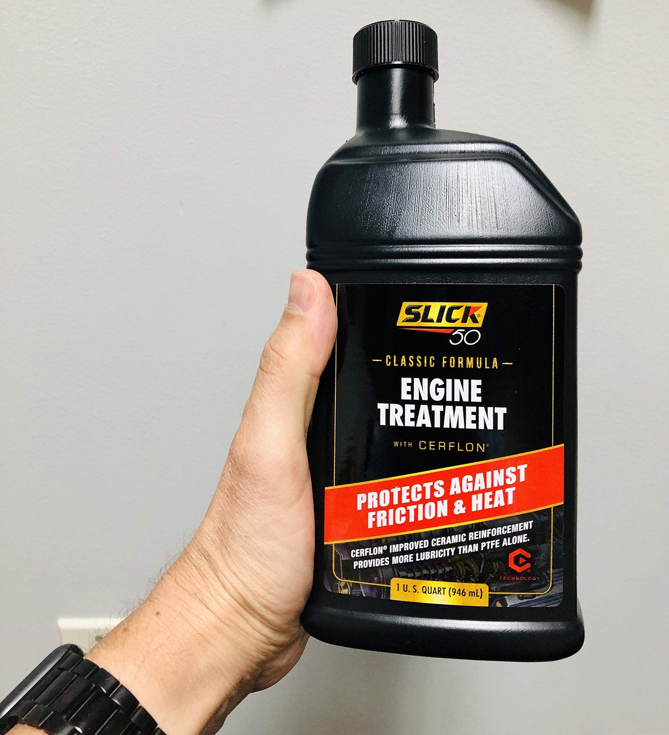 Slick 50 Original Classic Engine Treatment with Ceramic Cerflon PTFE, SL-750017, 32 fl. oz, 1 Pack