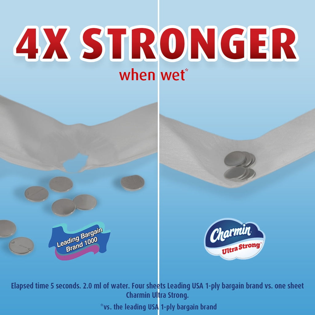 Charmin Ultra Strong Toilet Paper, 6 Mega Rolls