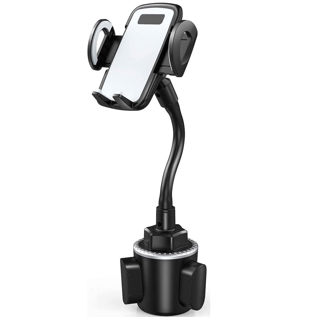 Car Cup Holder Phone Mount, Cup Holder Phone Holder for Car (Black)