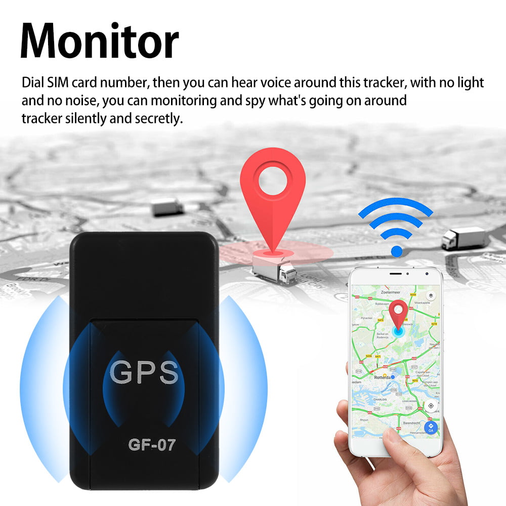 Hands DIY GPS Locator,Mini Anti-Theft Magnetic Tracking GPS Locator Tracker GPRS Concealed Realtime Tracking Device for Cars Kids Seniors Valuables