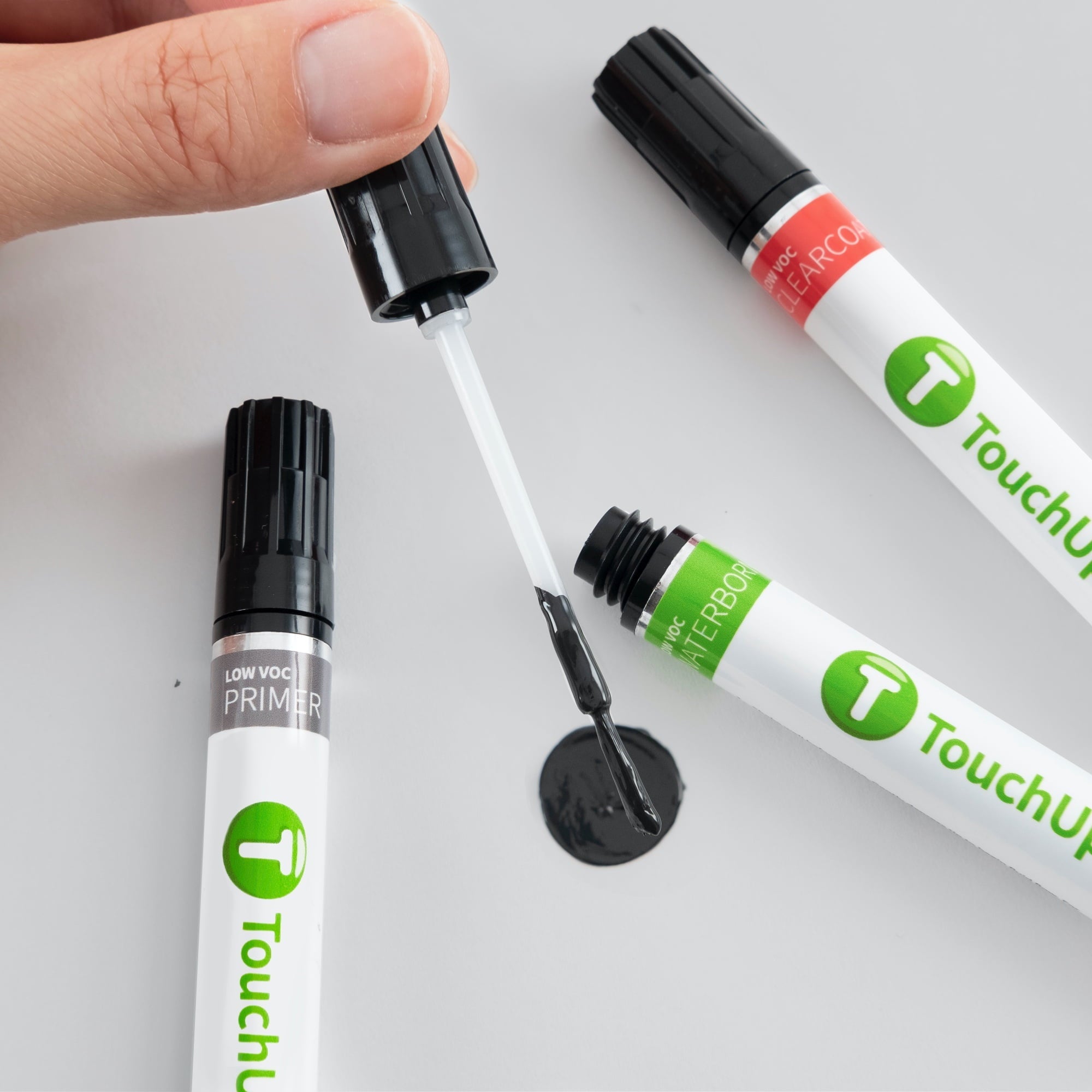 TouchUpDirect 300 Alpine White III for BMW Exact Match Touch Up Paint Brush - Essential Package Fits select: 2004-2021 BMW X3, 2001-2022 BMW X5