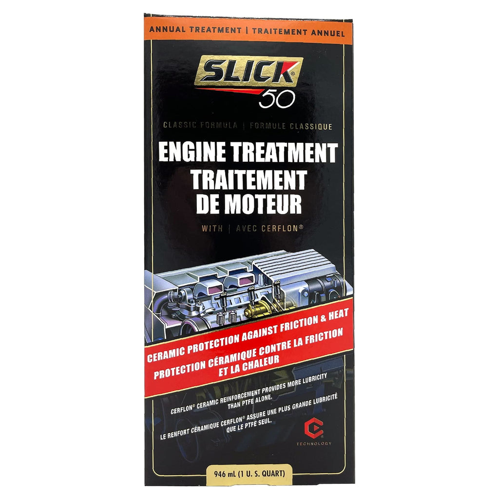 Slick 50 Original Classic Engine Treatment with Ceramic Cerflon PTFE, SL-750017, 32 fl. oz, 1 Pack