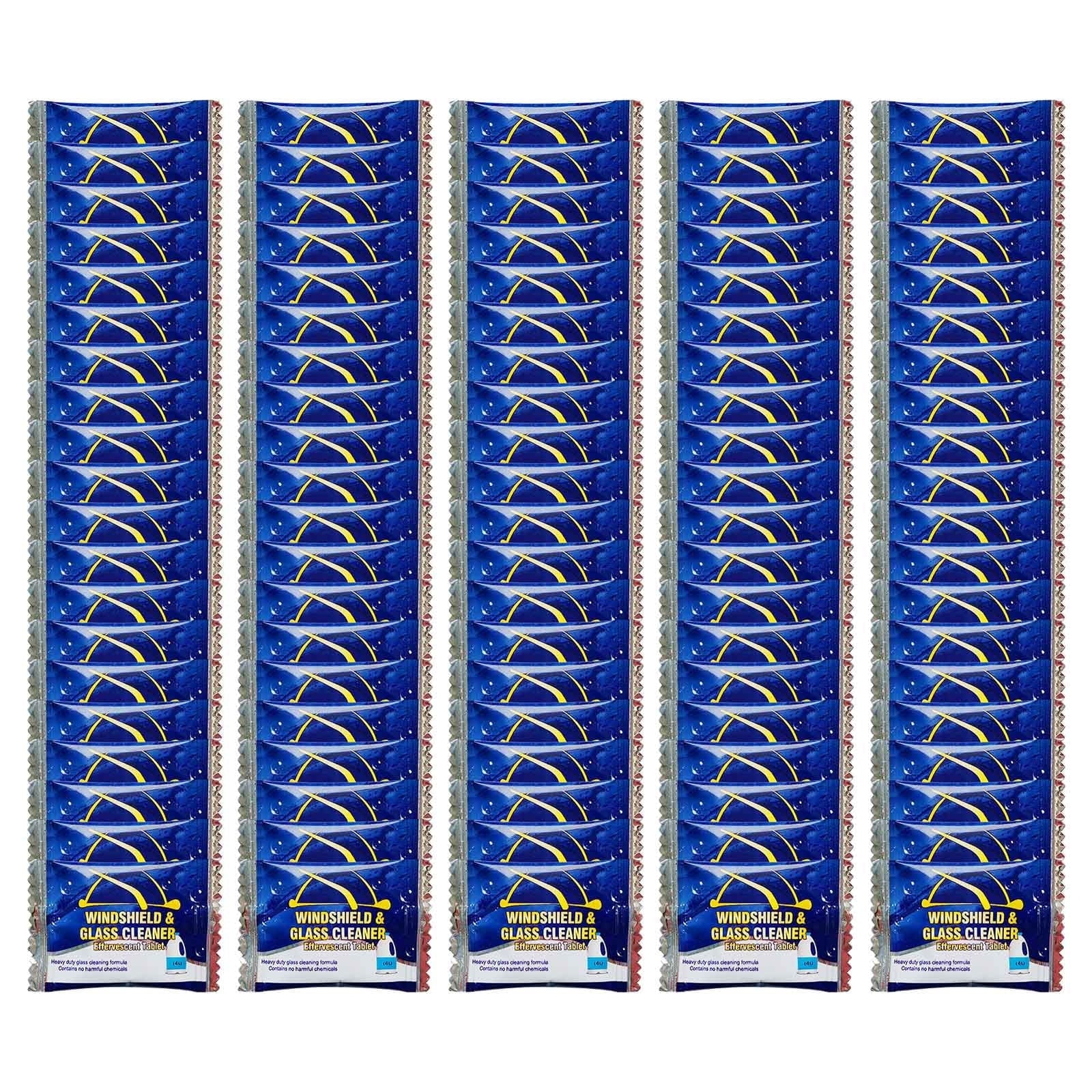 Thsue 100PCS Car Glass Water Effervescent Tablet Four Seasons Wiper Water Solid Wiper Glass Liquid Cleaning Supplies