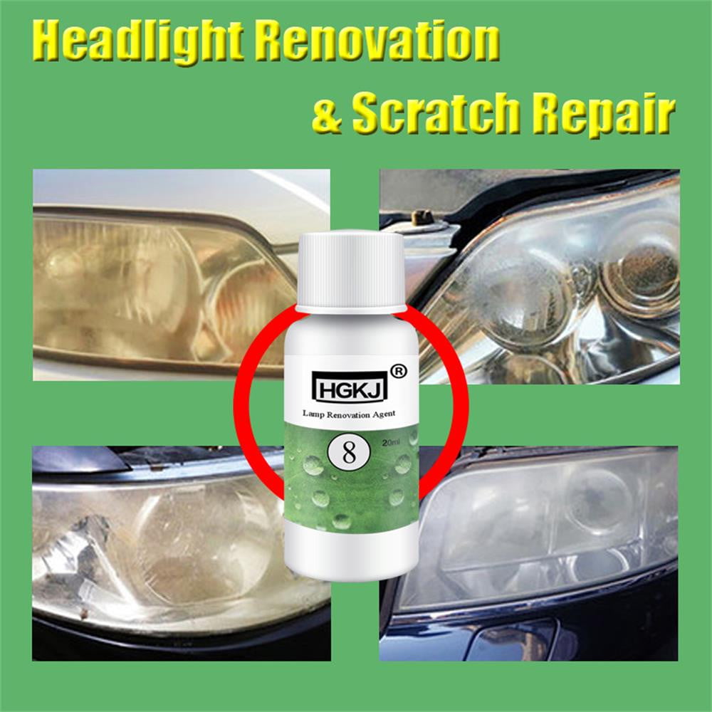 HGKJ-8-20ML Car Lens Restoration Kit Headlight Brightening Headlight Repair 20ML
