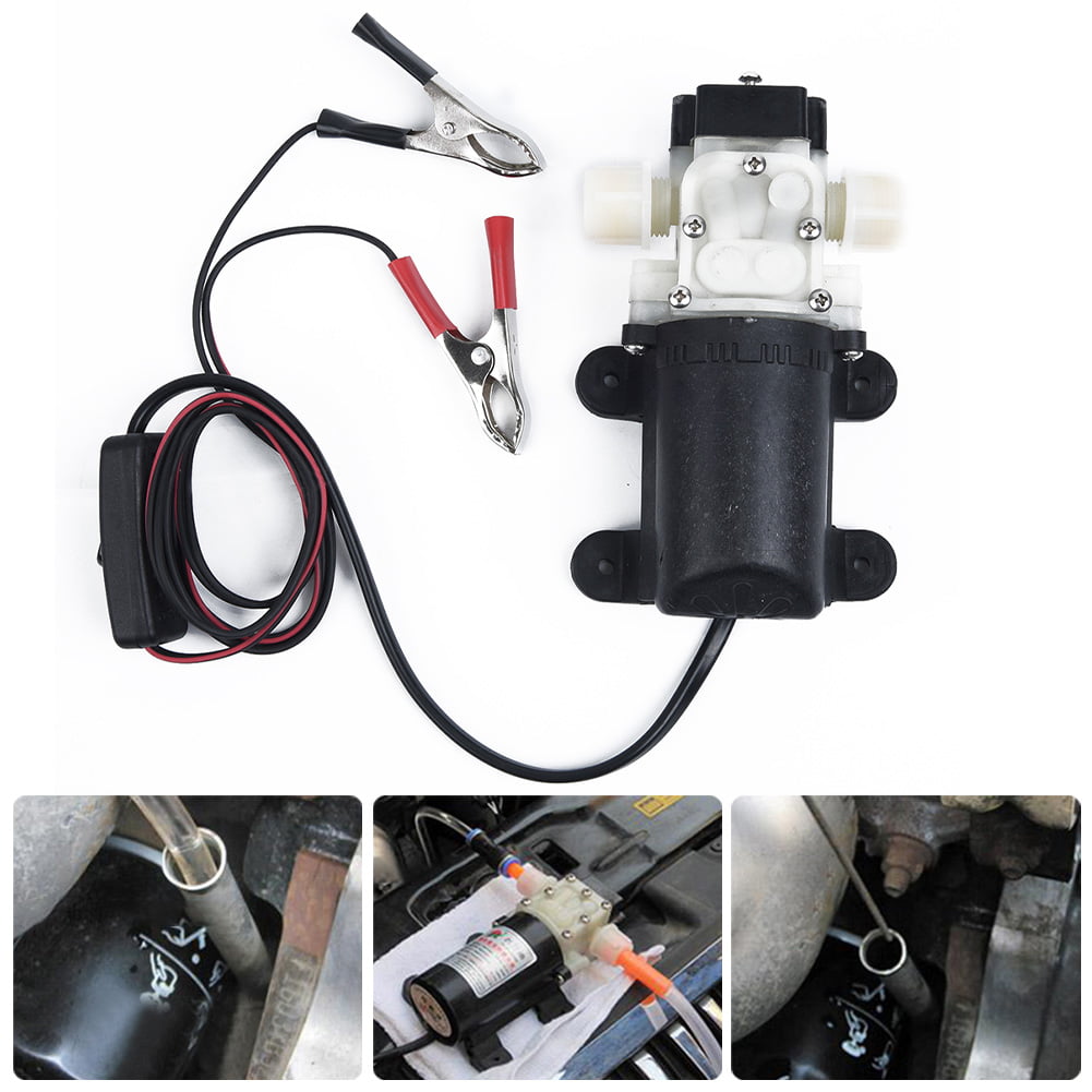 BAMILL Fuel Transfer Pump 12 Volt Oil Diesel Gas Gasoline Kerosene Car Tractor Truck