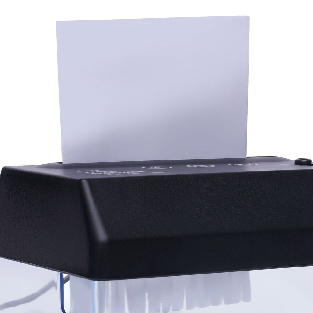 MIDUO Electric USB Paper Shredder Portable Paper Shredder Desktop A4 Shredder for Home Office