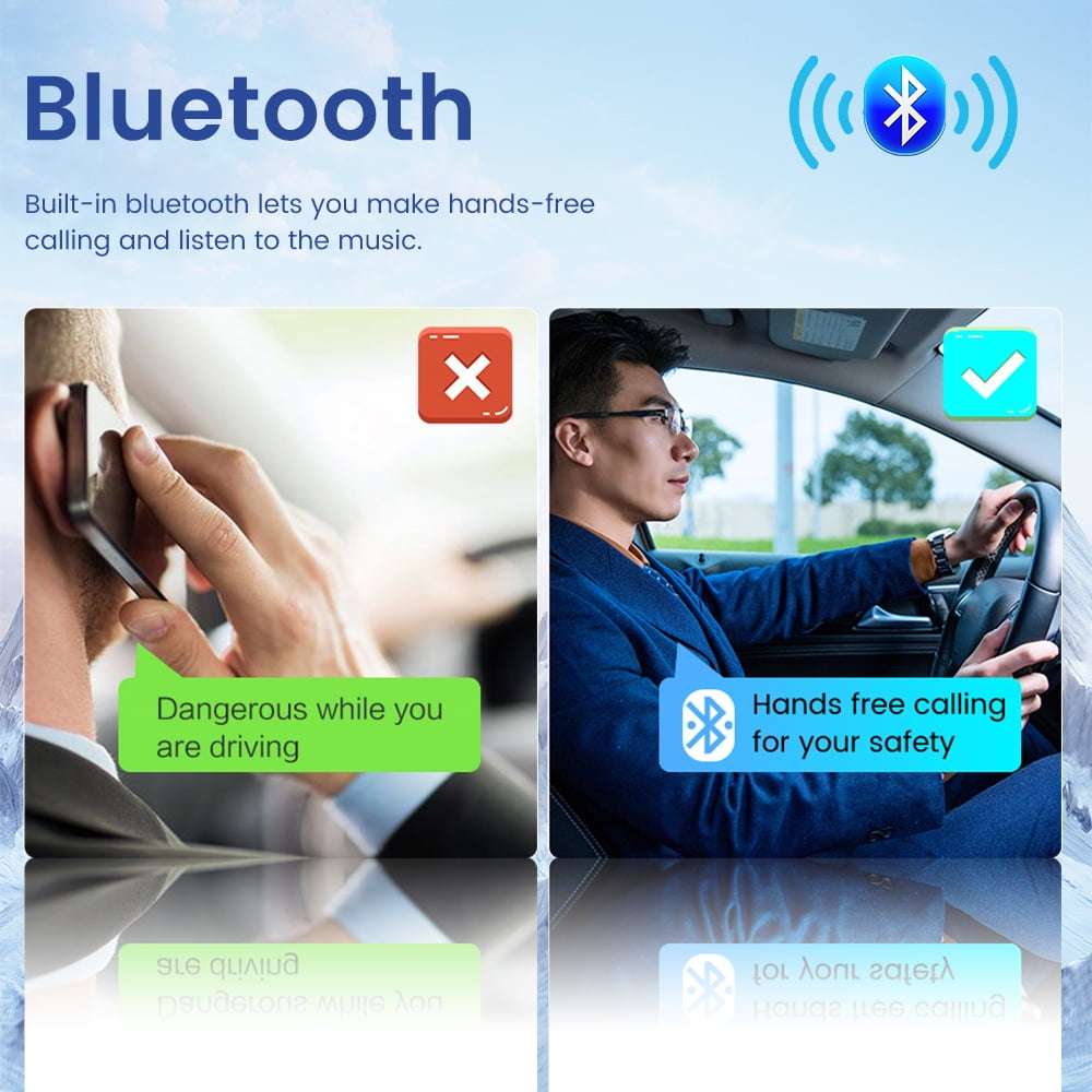 AWESAFE 9 Inch Car Radio Stereo for Chrysler 300C 2004-2011 Built in Apple CarPlay Andriod Auto Andriod system Touch Screen with Bluetooth WiFi FM Mirror Link GPS Navigation Split Screen SWC