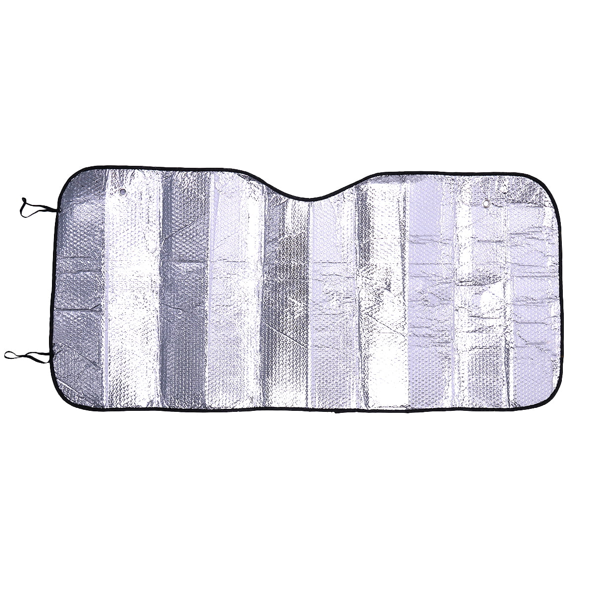 Heat Reflective Visor Car Auto Foldable Windshield Visor Sun Shade Heat Reflective Sun Shield (Silver)