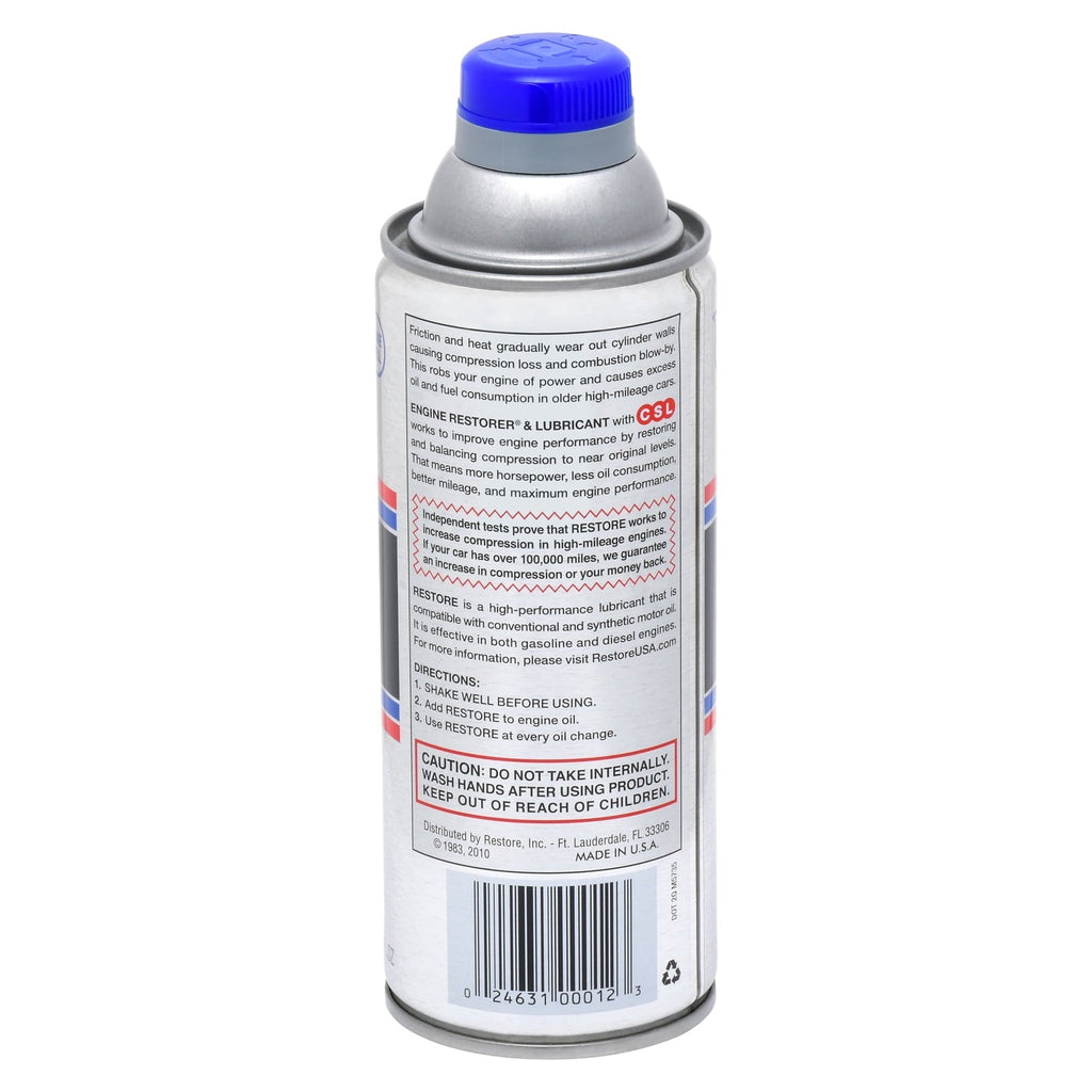 Restore (00012) 6-Cylinder Formula Engine Restorer and Lubricant - 12.5 oz.