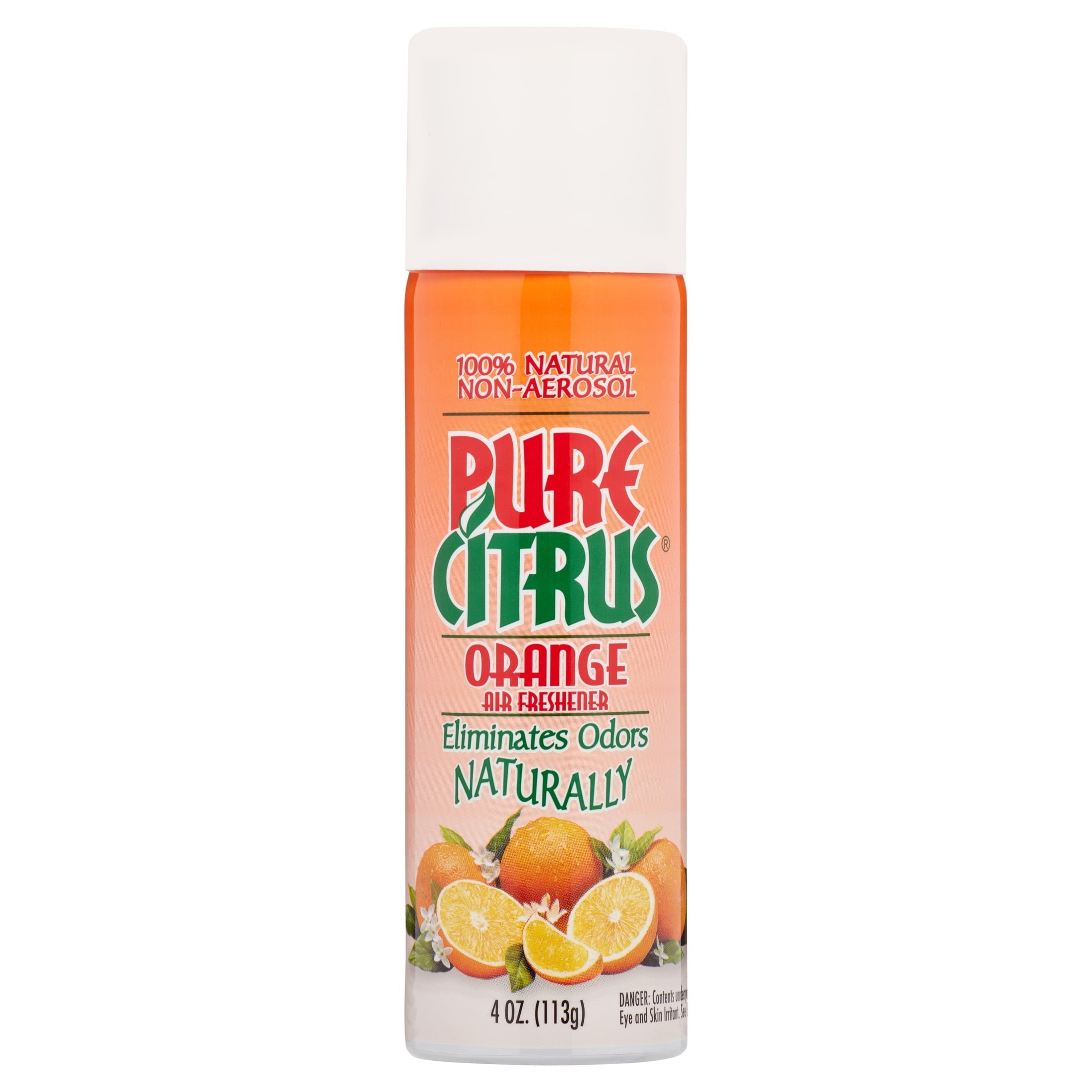 Pure Citrus Orange Air Freshener, 4oz.   Orange  Scented Non-Aerosol Air Freshener.