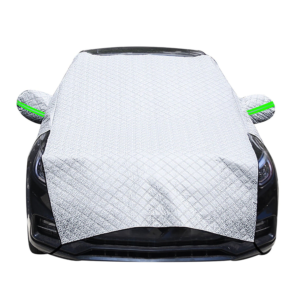 TUTUnaumb New Hot Sale Vehicle Mounted Winter Snow Proof Car Cover Snow Proof Car Clothes Windshield Cover Snow Proof Coverfor Home Household-White