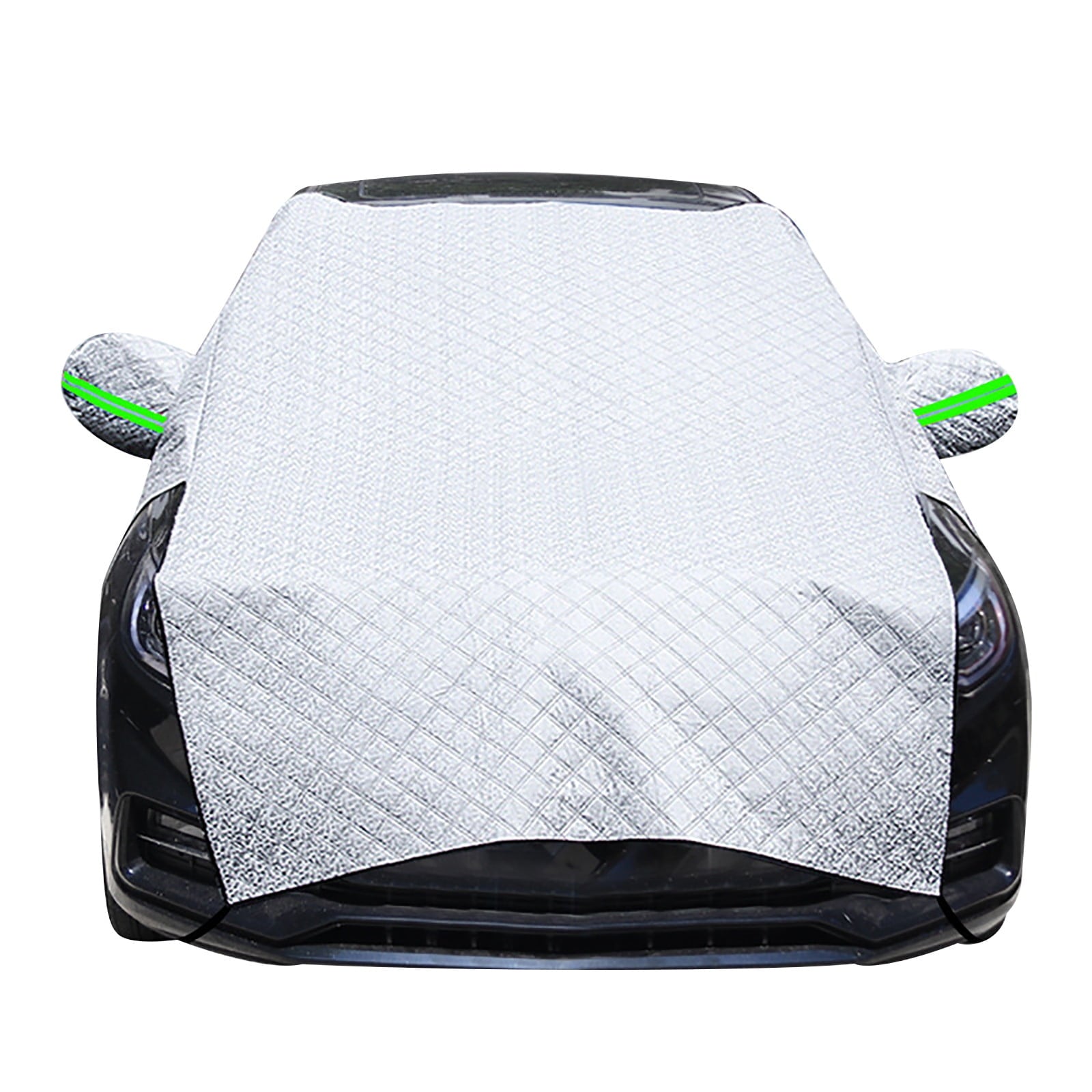 TUTUnaumb New Hot Sale Vehicle Mounted Winter Snow Proof Car Cover Snow Proof Car Clothes Windshield Cover Snow Proof Coverfor Home Household-White