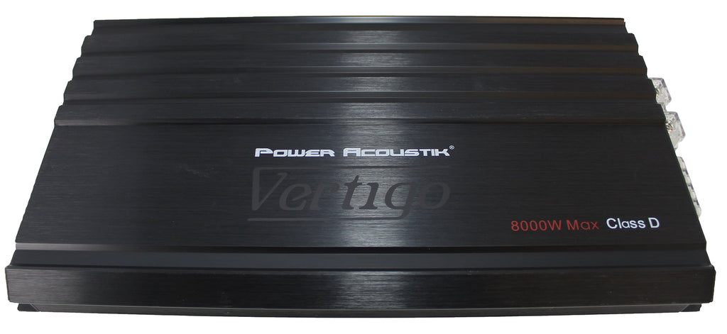 Power Acoustik VA1-8000D Vertigo 8000 Watt Car Audio Monoblock Amplifier